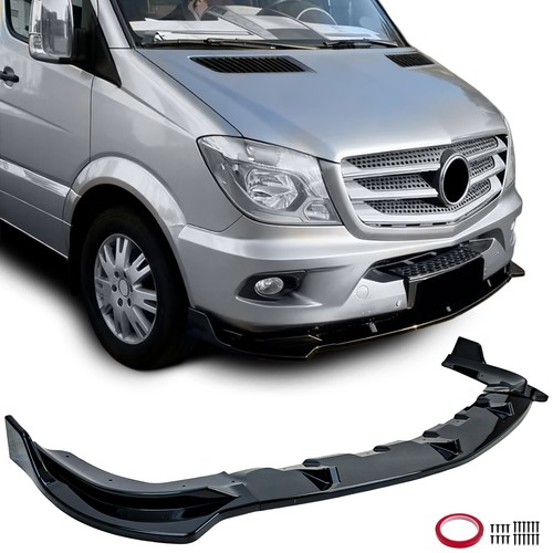 Front spoiler lippe - spoiler, schwarz